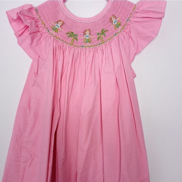 Anavini hand smocked dress size 6 - Picture 3 of 6